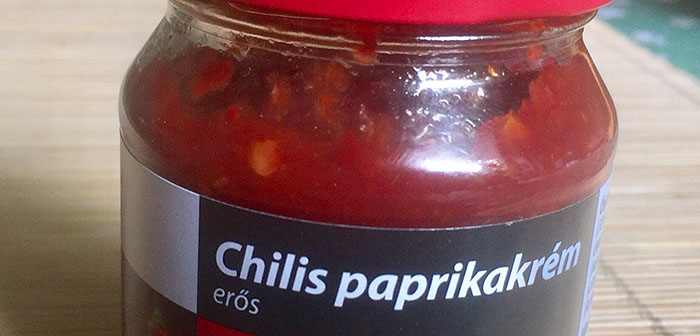 Chilis paprikakrém konzerv