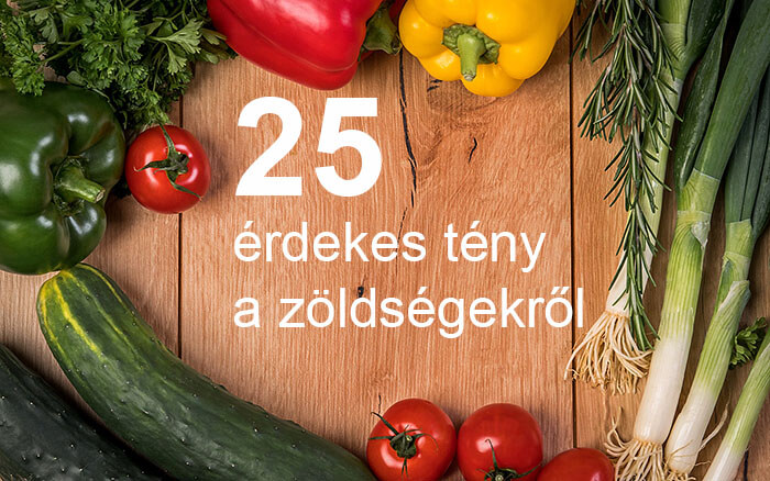 25 meglepő tény a zöldségekről